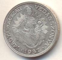 1937. 2P Ag "Madonna" T:2