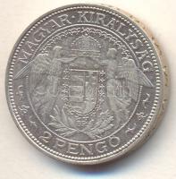 1937. 2P Ag "Madonna" T:2