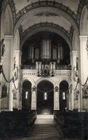 Zombor Carmelite church interior, organ