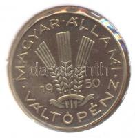 1950. 20f citromsárga T:1 laminált