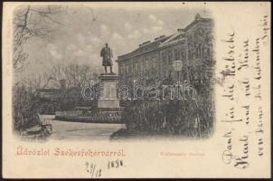 1898 Székesfehérvár, Vörösmarty szobor