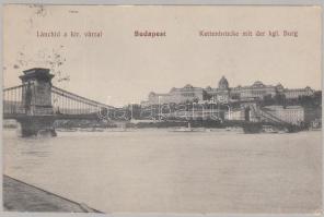 Budapest I. Királyi vár a Lánchíddal