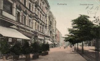 Katowice Friedrichstrasse / street, wine shop, café (EK)