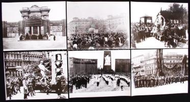 1919 május 1. 11 db fotó 19x24 cm