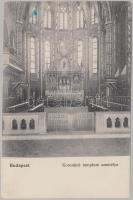 Budapest I. Mátyás templom, szentély