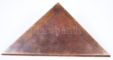 XX. sz eleje: rézvonalzó / ruler