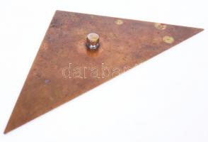 XX. sz eleje: rézvonalzó / ruler