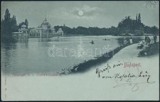 1898 Budapest XIV. Városligeti tó