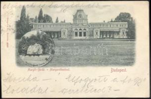 1899 Budapest XIII. Margitsziget, Margit fürdő, forrás (EK)