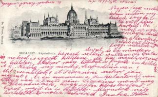 1899 Budapest V. Parlament / képviselőház (EB)