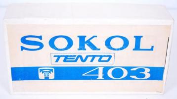 Sokol 403 működőképes rádió eredeti dobozában