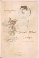 Herczeg Ferenc: A három testőr, A dolovai nábob lánya. Bp., 1894 Singer és Wolfner. Aranyozott gerincű egészvászon kötésben. 2 kötet