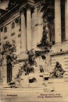 Budapest I. Mátyás király kútja (ázott / wet damage)