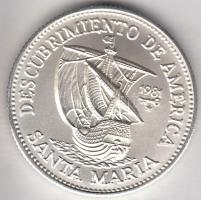Kuba 1981. 5P Ag "Santa Maria" T:BU
Cuba 1981. 5 Pesetas Ag "Columbus ship - Santa Ma...