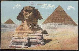 Cairo Sphinx and Pyramid