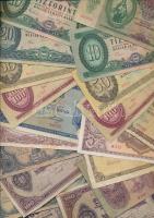 79db vagyes magyar és külföldi bankjegy tétel T:vegyes