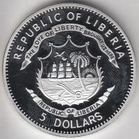 Libéria 2011. 5$ ezüstözött Cu "Nagy Hadvezérek / Mihail Kutuzov" T:PP Csak 2000db! Liberia 2011. 5 Dollars silver plated Cu "The Greatest Warlords of History / Mikhail Kutuzov" T:PP Only 2000 examples!