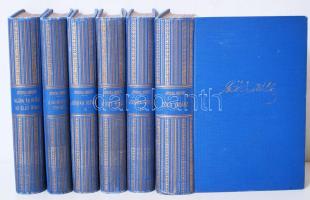 Báró Jósika Miklós művei. 6 kötet a sorozatból. Bp., 1900. Franklin