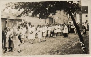 Privigye Jézus Szíve körmenet / Catholic procession, photo
