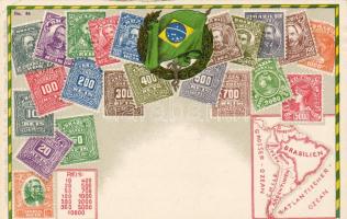 Brasilien Litho