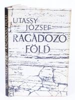 Utassy József: Ragadozó Föld. Dedikált! Bp., 1987 Szépirodalmi.