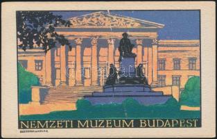 Budapest VIII. Nemzeti Múzeum - A Magyar Földrajzi Intézet kiadása s: Szekeres