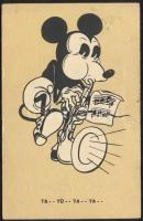 Mickey Mouse, saxophone (b)