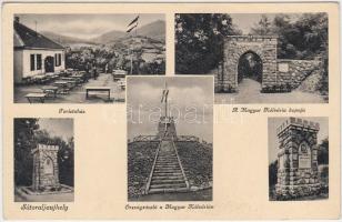 Sátoraljaújhely Magyar Kálvária, országzászló