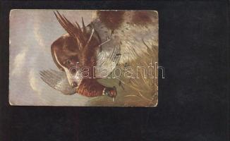 Hound with pheasant s: Müller (EB)