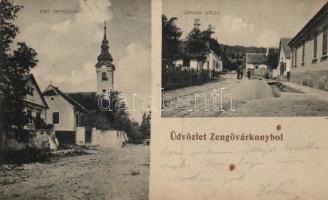 Zengővárkony Iskola utca, református templom (fl)
