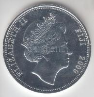 Fiji szigetek 2009. 5$ "Trópusi halak / Albínó Sárga hal" multicolor ezüstözött CuNi T:1
F...