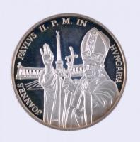 1991. 500Ft "II.János Pál pápa látogatása" dísztokban T:PP