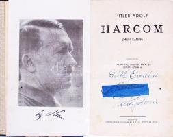 Adolf Hitler: Harcom. Budapest 1935. Centrum Kiadóvállalat. Első fordítás, fordították: Kolbay Pál, ...