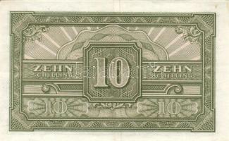 Ausztria/Szövetséges katonai megszállás 1944. 10Sch (2x) T:I-,II
Austria/Allied Military Authority 1...