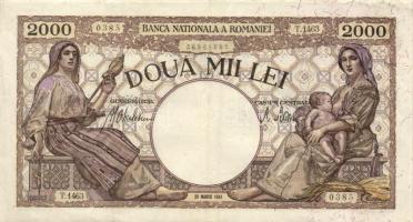 Horvátország 1941. 100K + Románia 1943. 2000L T:II-,III
Croatia 1941. 100 Kuna + Romania 1943. 2000 ...