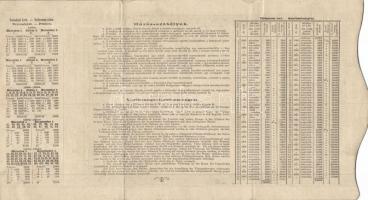 1882. "Magyar szent korona országainak vörös-kereszt egylete" Kisorsolási kötvény 5Ft-ról ...