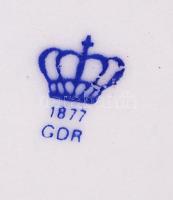 Lippelsdorf német porcelán váza, hibátlan, matricás, jelzett, m:27 cm / Porcelain vase