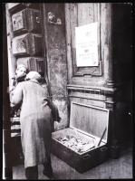 1956 "Forradalmunk tisztasága megengedi, hogy így gyűjtsünk mártírjaink családjainak", 13x18cm