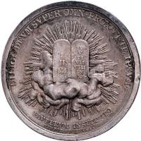 Habsburg Birodalom 1784. "A Bécsi Szegények háza megalapítása" Ag emlékérem. Szign.: Johan...