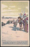 Christmas WWI, Hungarian soldiers, s: E. Kutzer (EK)