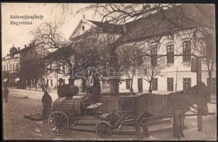 Sátoraljaújhely Megyeház, lovaskocsi