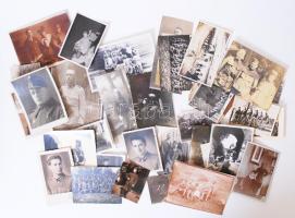 1910-1940 49db katonai fénykép klf méretben /  Military photos