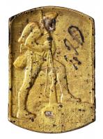 Osztrák-Magyar Monarchia 1914-1916. "NYITRAI 14. HONVÉD GY.EZRED 1914-1916" tombak sapkaje...