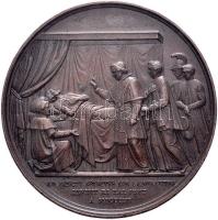 Olaszország / Pápai Állam 1854. "IX. Piusz Pápa / A kolerajárvány miatt tett kórházi látogatása...