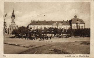 Mór járásbíróság és községháza (fa)