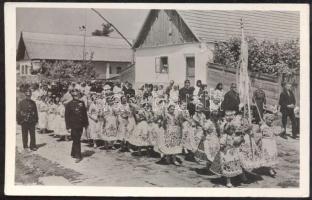 Hungary, Folk costume of Kalocsa, firemen