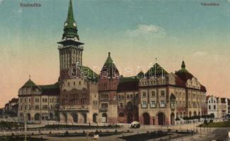 Szabadka town hall, shop of Vilmos Taussig (Rb)