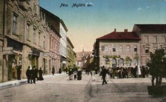 Pécs Majláth tér, Hirschler Mór üzlete (EK)