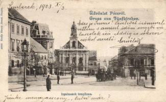Pécs Irgalmasak temploma, Markusz Simon üzlete (EB)