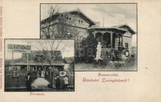 Leányfalu Delikát Ignác vegyeskereskedése, Szenes-villa